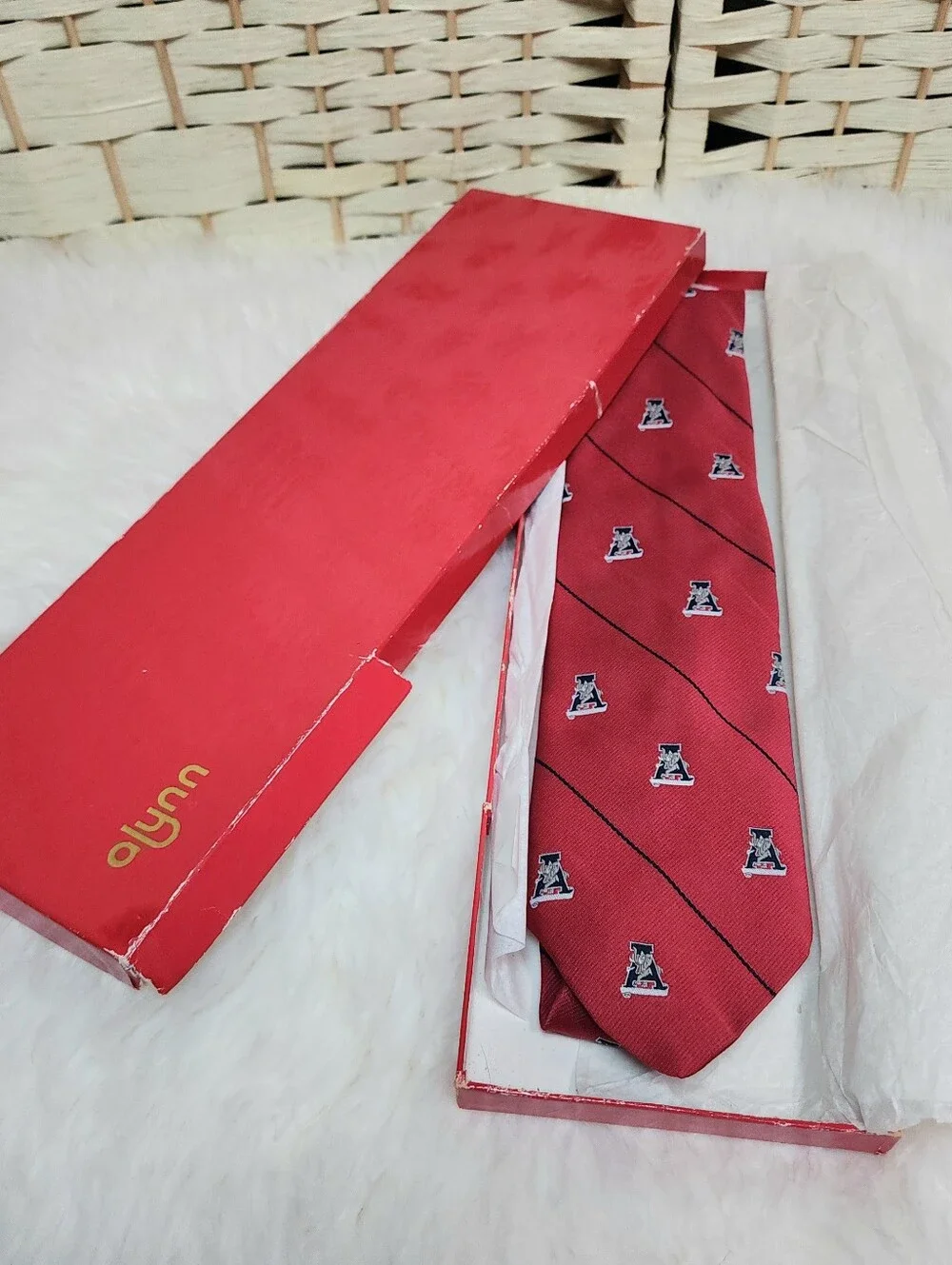 Campus Classics Vintage Alabama Crimson Tide Mens Necktie